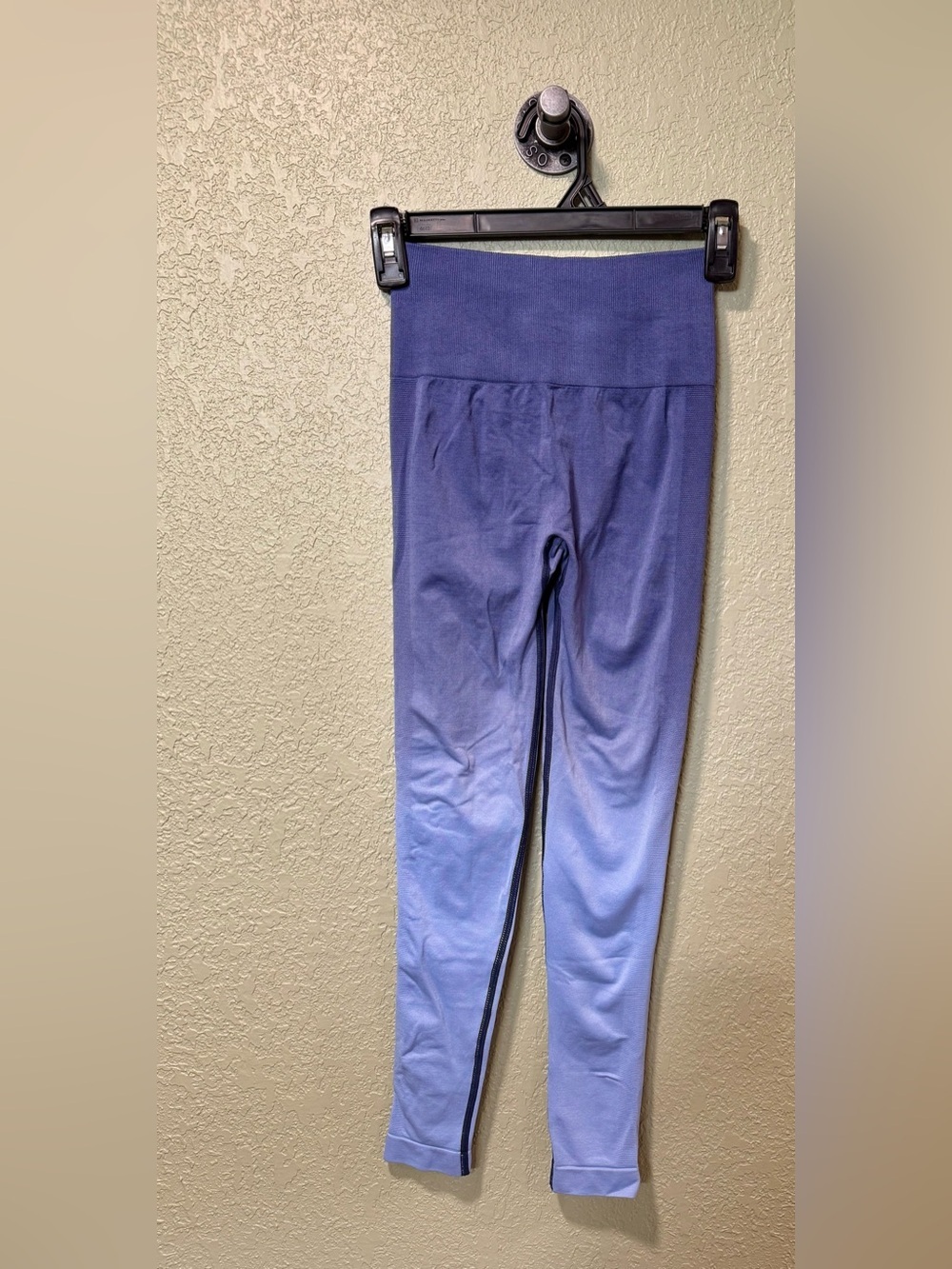 BuffBunny Ombre Blue High-Waist Leggings XS